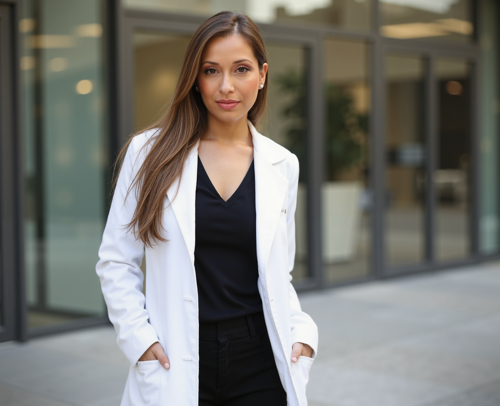 Dr. Saylee in her podiatry clinic