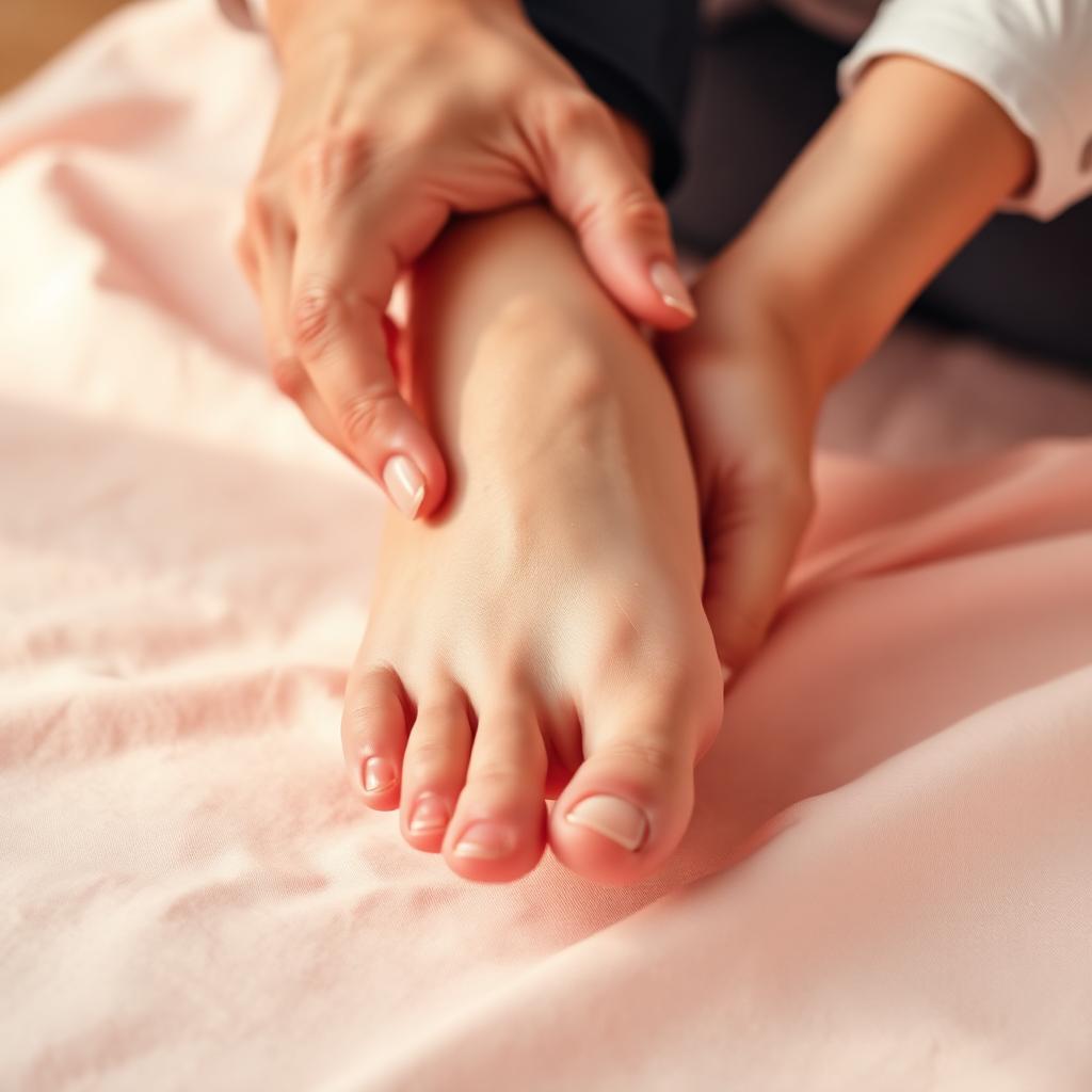 Illustration of Diabetes — Diabetic foot care, neuropathy, circulation, and wound prevention essentials.